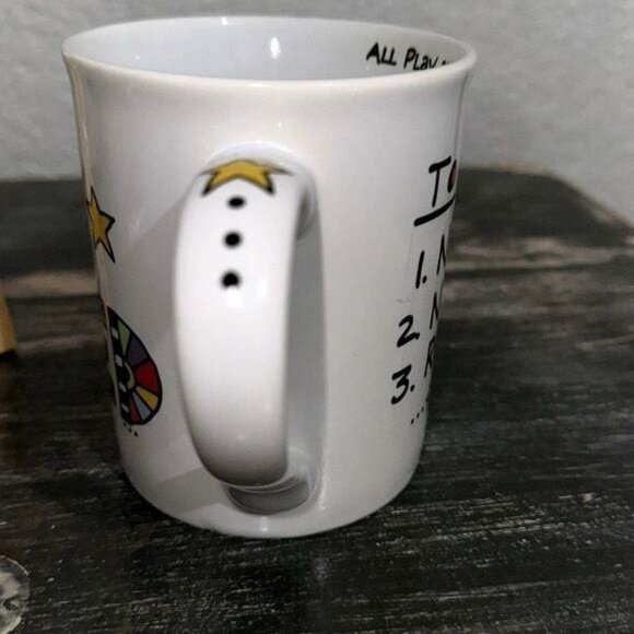 Retirement Mug "All Play And No Work" By Our Name Is Mud - Picture 7 of 7